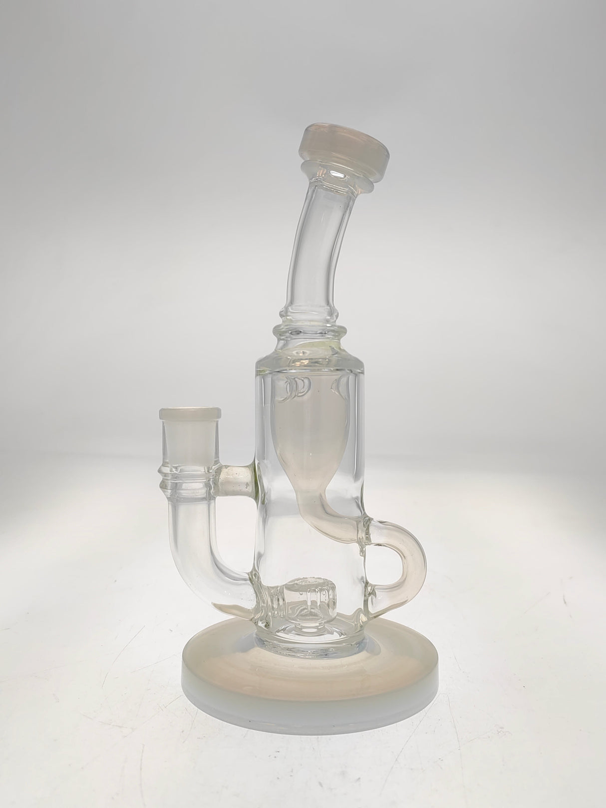 Thick Ass Glass 8" Quartz Klein Incycler with Showerhead Percolator, 14MM Female Joint