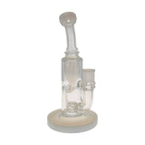 TAG 8" Super Slit Puck Klein Incycler, 44x4MM with 14MM Female joint, front view on white background