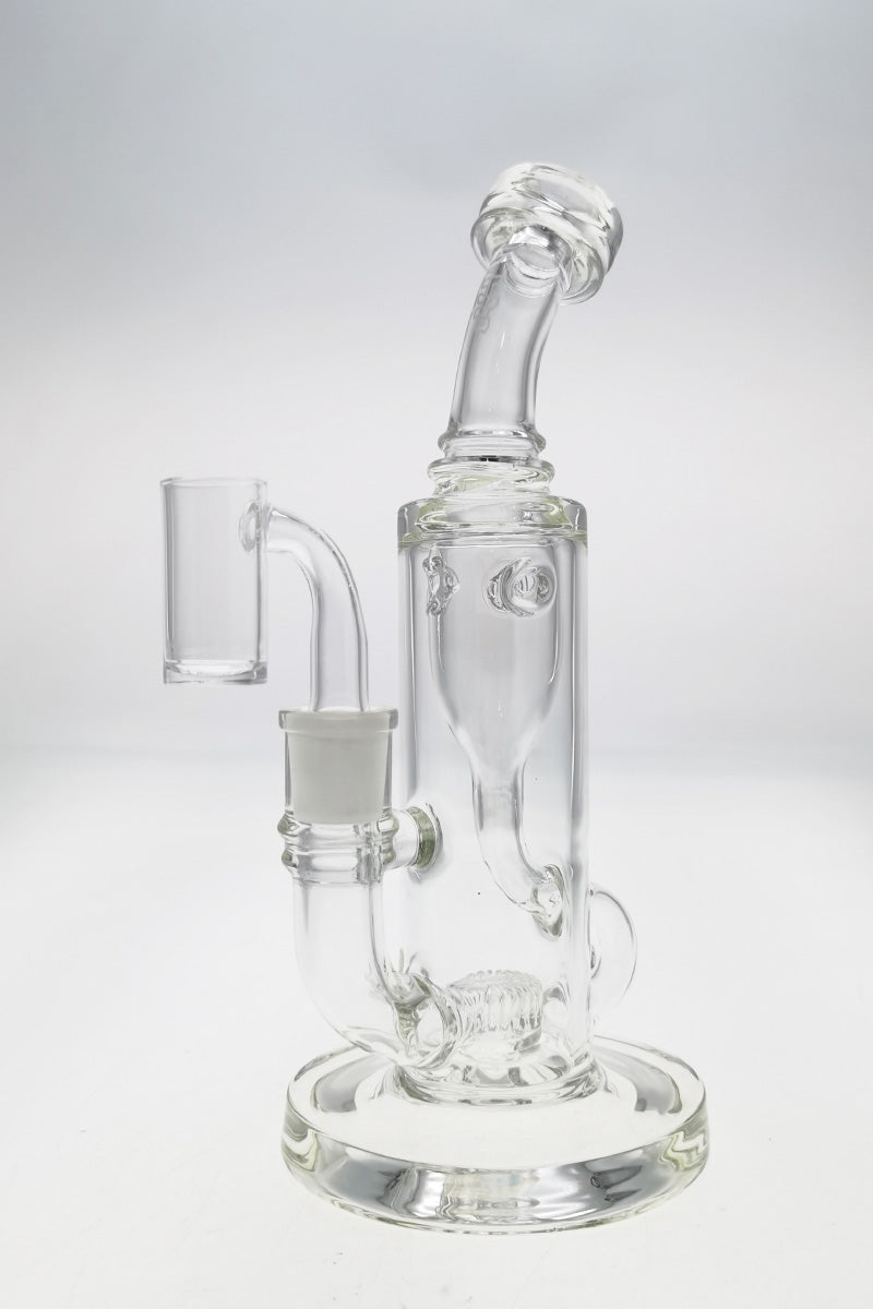 TAG 8" Super Slit Puck Klein Incycler with Showerhead Percolator and 14MM Female Joint