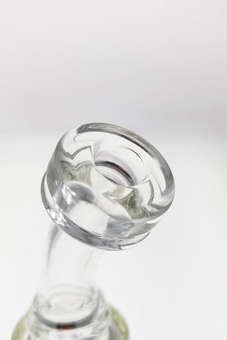 TAG 8" Klein Incycler Dab Rig close-up, showcasing the super slit puck design and 14MM female joint