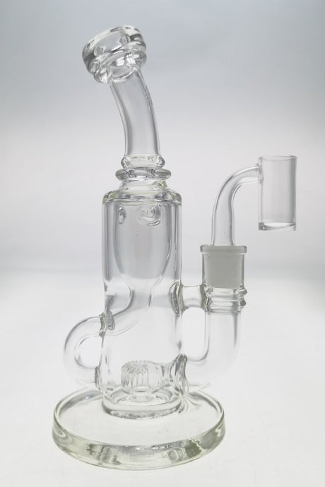 TAG 8" Super Slit Puck Klein Incycler with showerhead percolator and clear design