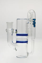 TAG 8.25" Double Honeycomb Ash Catcher with Recycling E.C. in Tie Dye color, front view