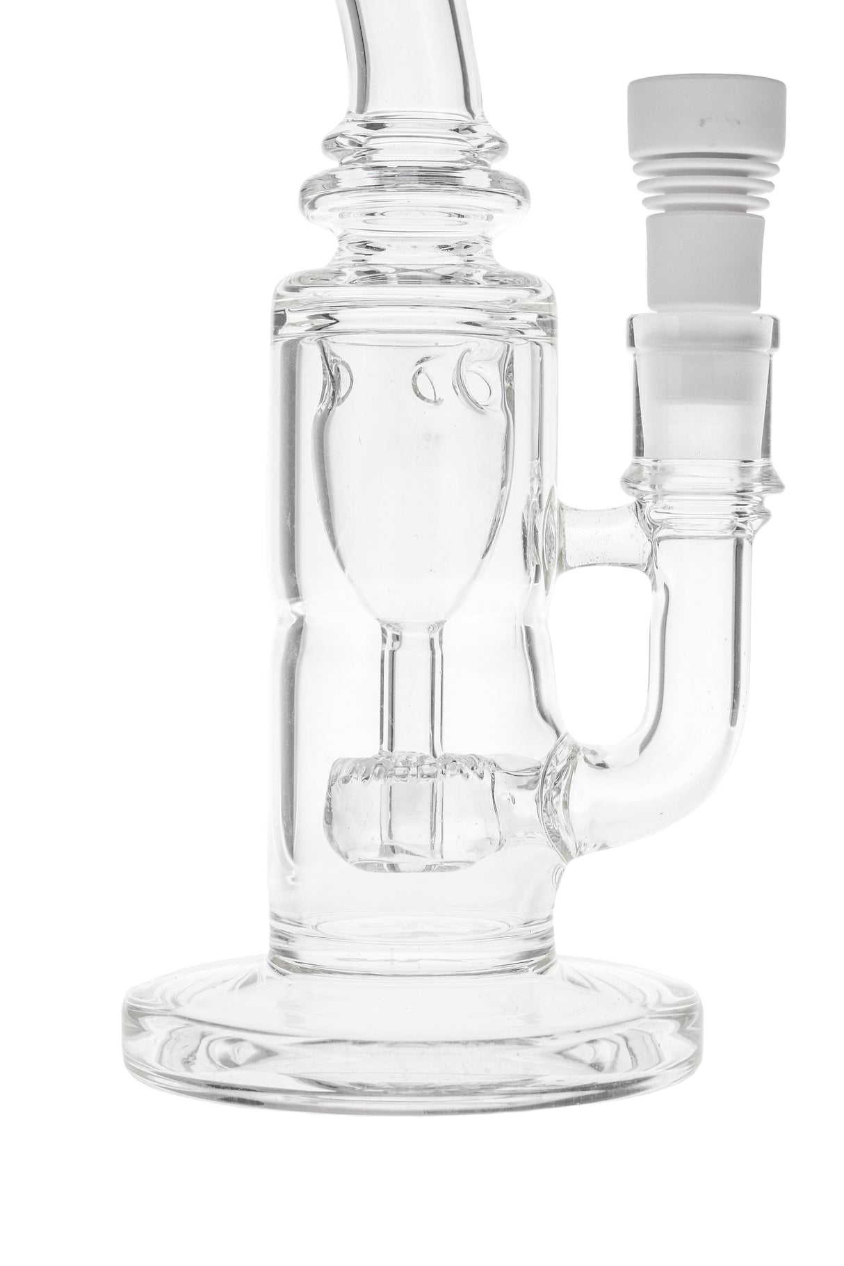 TAG 8.5" Incycler Dab Rig with Super Slit Diffuser and 14MM Female Joint, Front View
