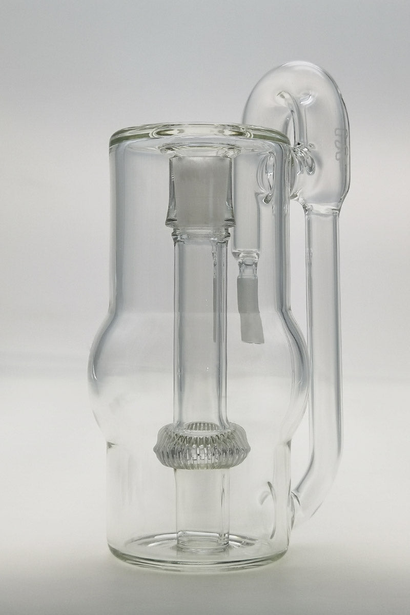 TAG 8.5" Super Slit UFO Ash Catcher by Thick Ass Glass, 14MM Male to Female, Clear