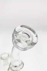 TAG 9" Sherlock Bubbler with 12 Arm Tree Percolator, 50x5MM thick glass, 14MM Female joint, top view
