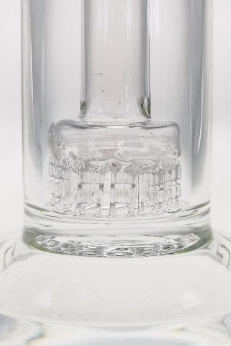 Close-up of TAG 9" 12 Arm Tree Percolator on Thick Ass Glass Sherlock Bubbler