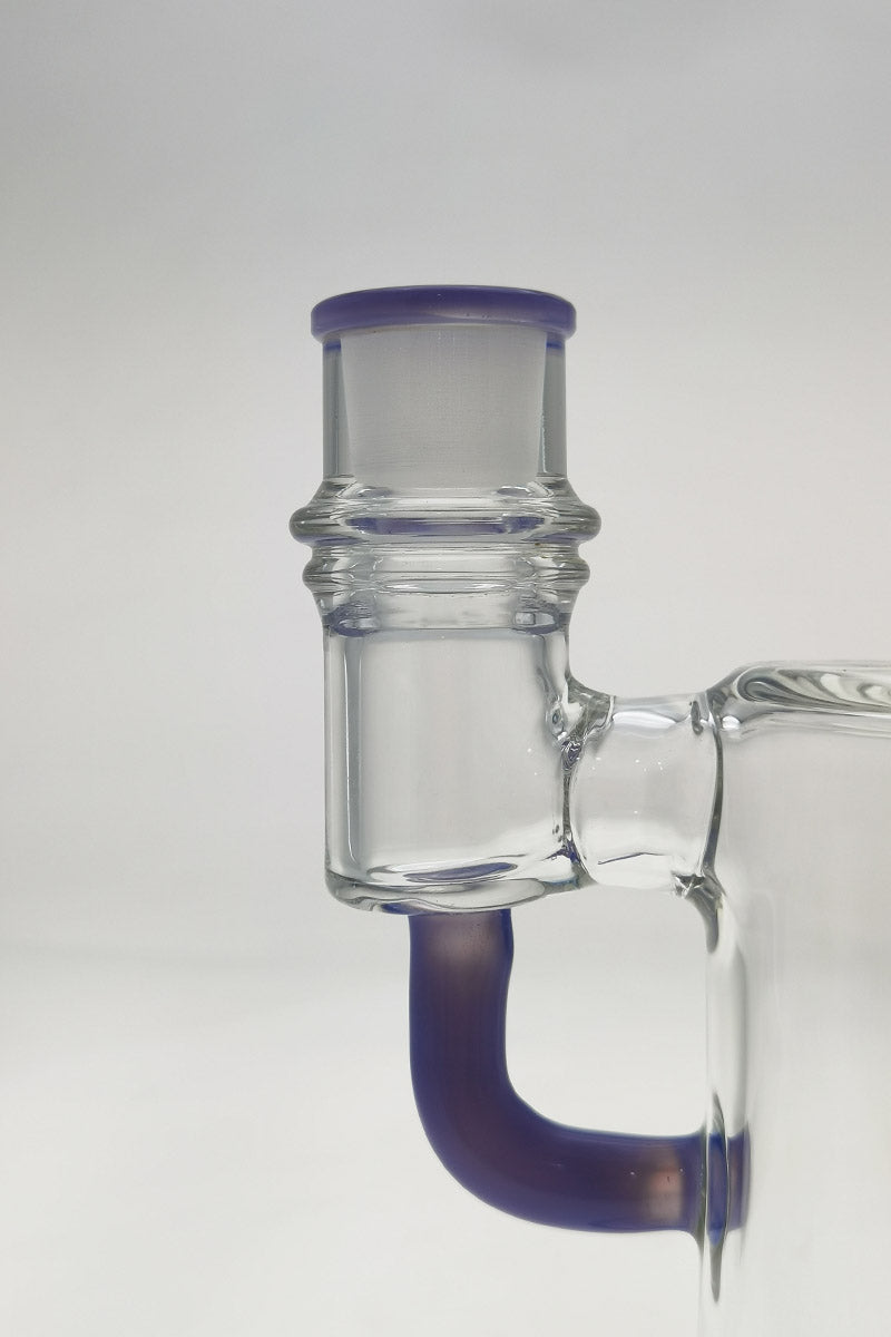 TAG - 9" Vaporizer-Compatible Donut Showerhead Bong (75x5MM) with Accessories (18MM Female)