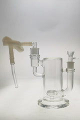 TAG 9" Showerhead Donut Bong for Vaporizers with Hose Adapter and Silicone Hose