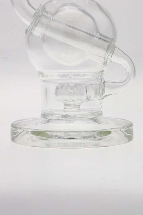 TAG 9.25" Ball Rig with Super Slit Donut, 14MM Female joint, front view on white background