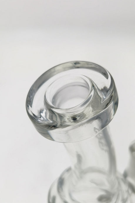 Close-up of TAG 9.25" Ball Rig with 14MM Female Joint and Super Slit Donut Design