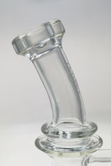 TAG 9.25" Ball Rig with Super Slit Donut, 14MM Female Joint, Quartz, Side View