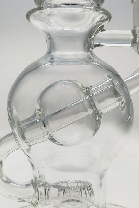 TAG 9.25" Ball Rig with Super Slit Donut Perc, 14MM Female Joint - Close-Up
