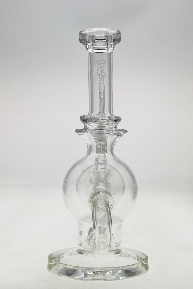 Thick Ass Glass 9.25" Quartz Ball Rig for Concentrates, Super Slit Donut Percolator, 14MM Female Joint