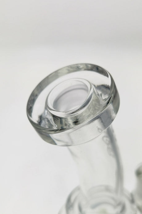 Close-up of TAG 9.25" Ball Rig with 14MM Female Joint, showcasing Super Slit Donut design