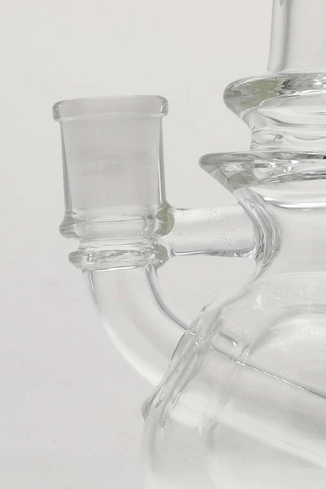 Thick Ass Glass - 9.25" Ball Dab Rig with Super Slit Donut, 14MM Female