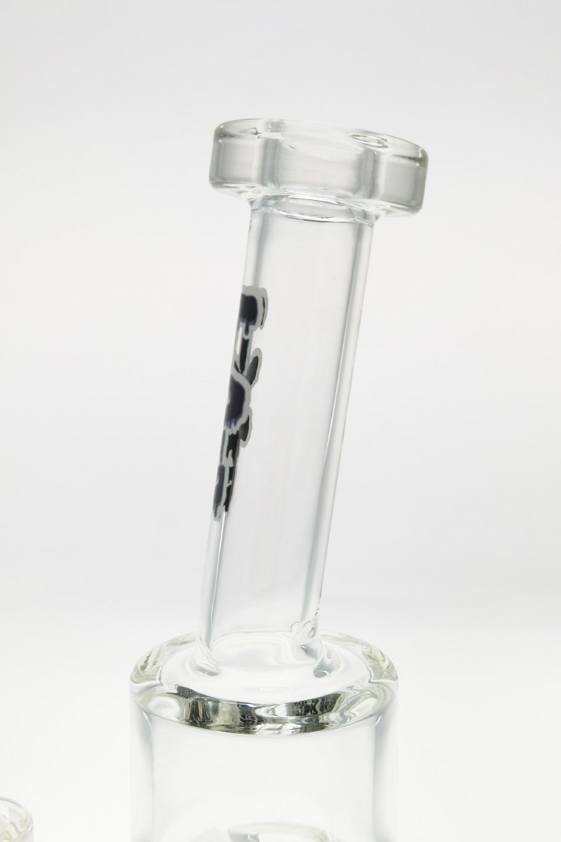 Thick Ass Glass 9.5" Honeycomb Percolator Bong, Spinning Splashguard, 18MM Female Joint