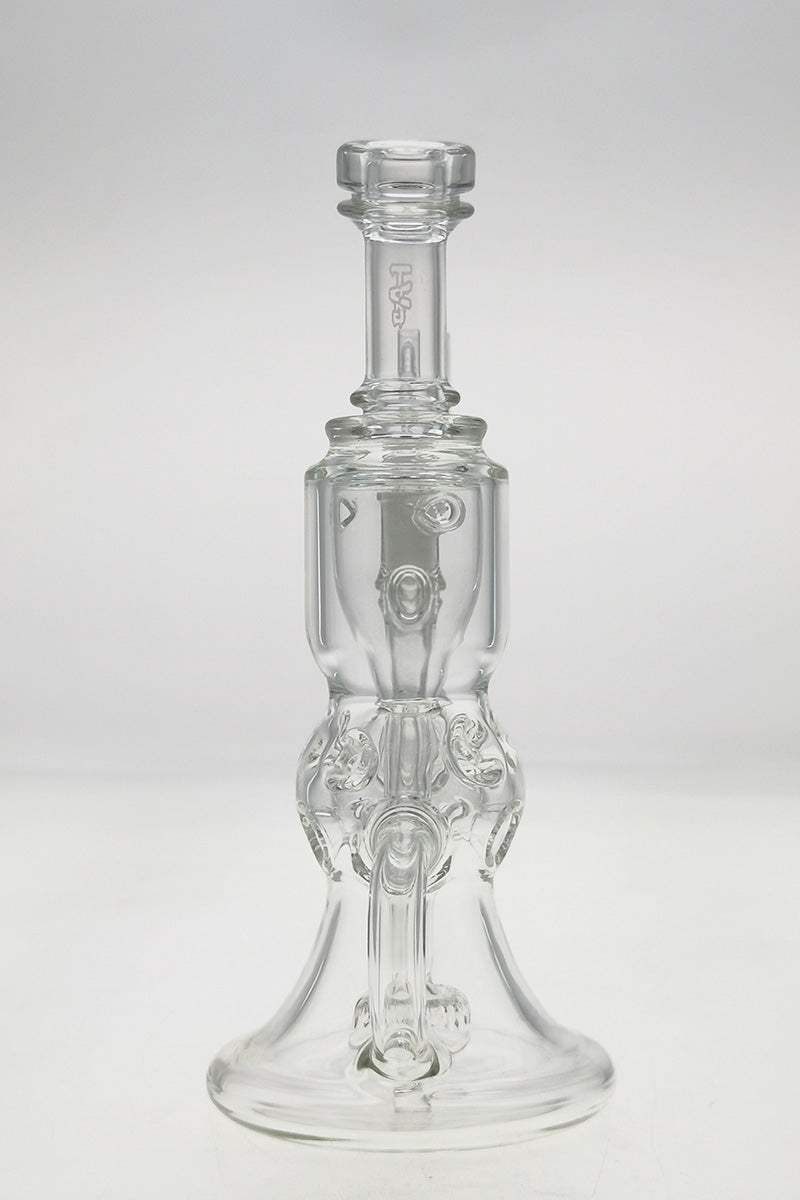 TAG 9.5" Faberge Egg Klein Recycler Dab Rig with Bellow Base, 14MM Female Joint