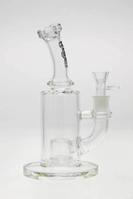 TAG 9.5" Super Slit Showerhead Froth Diffuser Bong, 65x5MM, Front View on White Background