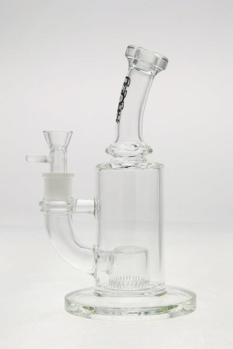 TAG 9.5" Fixed Super Slit Showerhead Froth Diffuser Bong Front View on White Background