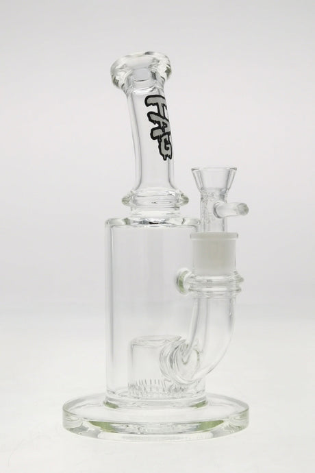 TAG 9.5" Super Slit Showerhead Froth Diffuser Bong, Front View on White Background