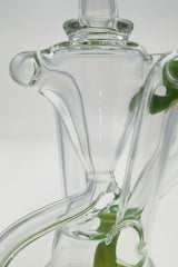 Close-up of TAG 9.5" Super Slit Donut Dual Arm Recycler with In-Line Percolator