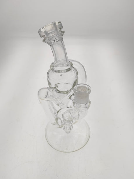 TAG 9.5" Super Slit Donut Dual Arm Recycler with In-Line Percolator, 14MM Female Joint