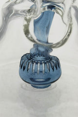 TAG 9.5" Super Slit Donut Dual Arm Recycler close-up of blue in-line percolator