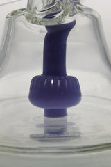 TAG 9.5" Super Slit Donut Dual Arm Recycler close-up side view highlighting the in-line percolator