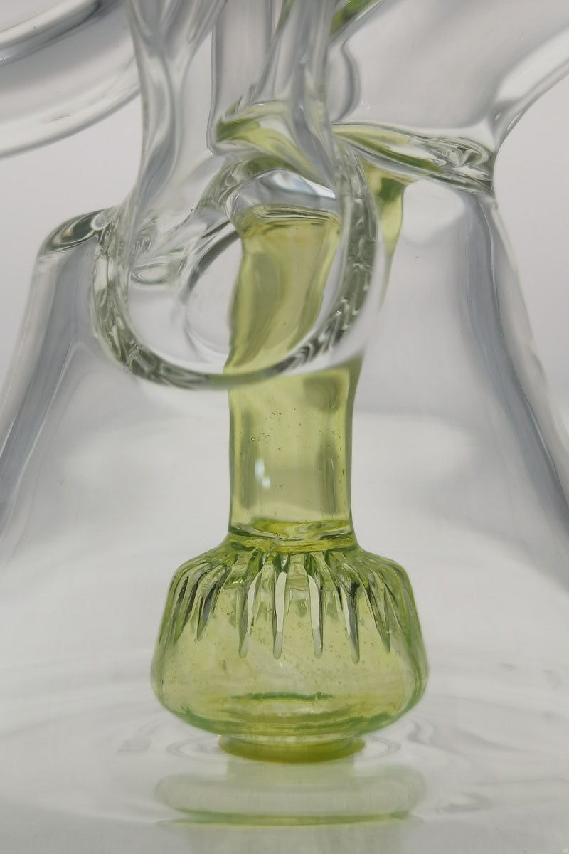 TAG 9.5" Super Slit Donut Dual Arm Recycler with In-Line Percolator Close-Up