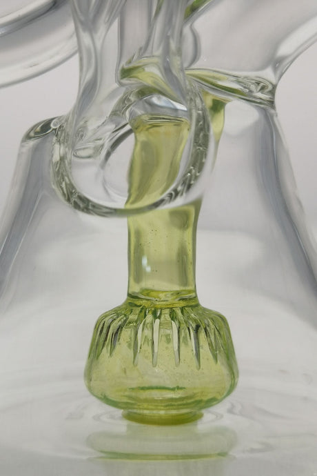TAG 9.5" Super Slit Donut Dual Arm Recycler with In-Line Percolator Close-Up