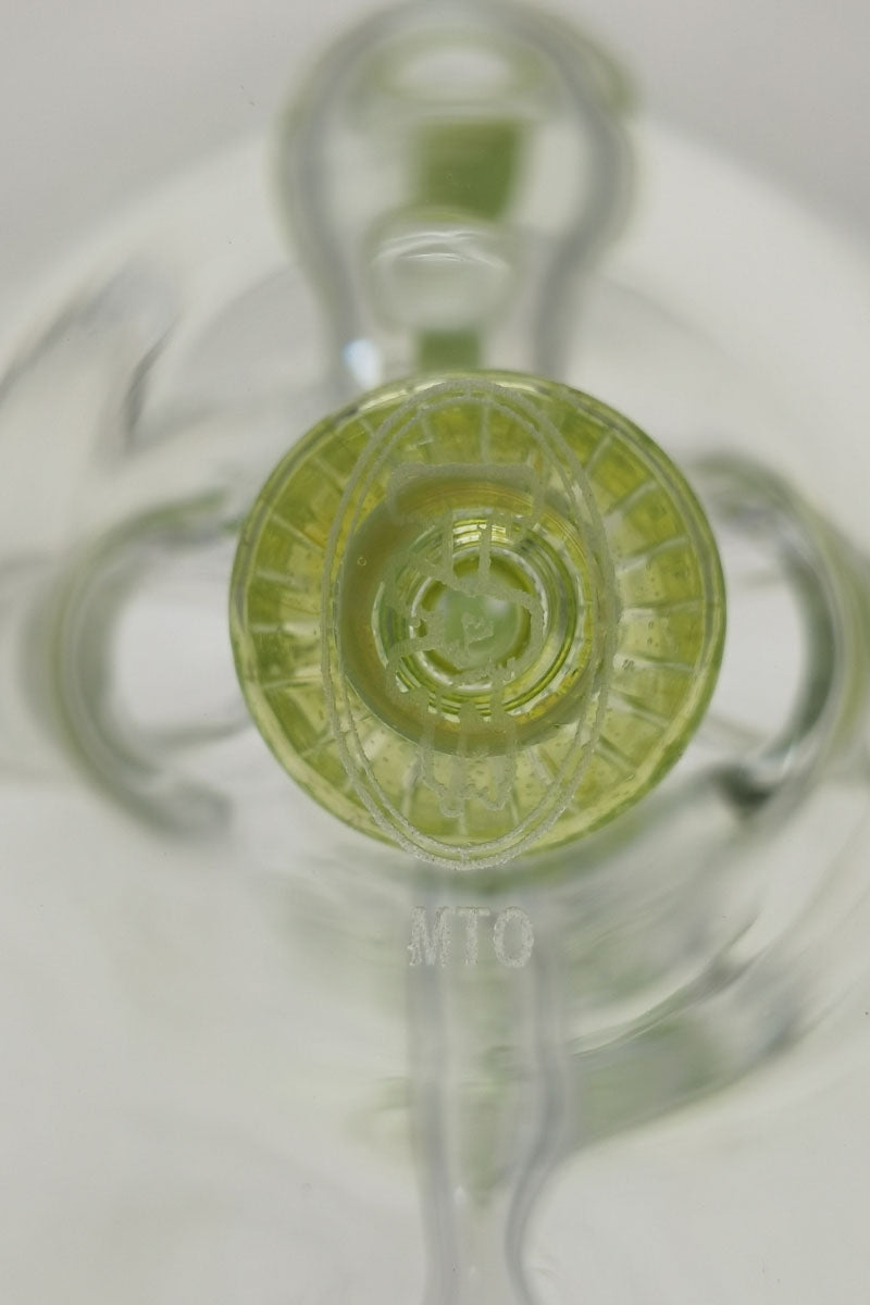 TAG 9.5" Super Slit Donut Dual Arm Recycler Top View showing intricate percolator design