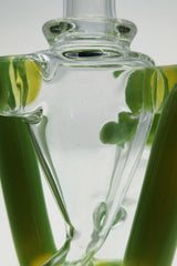 Close-up of TAG 9.5" Super Slit Donut Dual Arm Recycler with in-line percolator