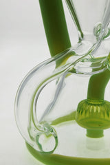 Close-up of TAG 9.5" Super Slit Donut Dual Arm Recycler with In-Line Percolator