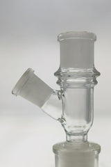 TAG - Clear Glass Adapter for Vaporizers, 10MM Carb, Female Joint, Side View