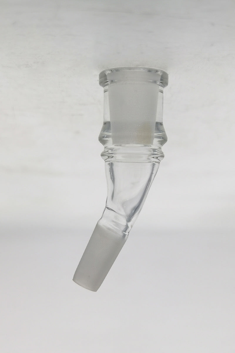TAG - Quartz Angle Adapter for Bongs - Clear, Durable, Multiple Joint Sizes