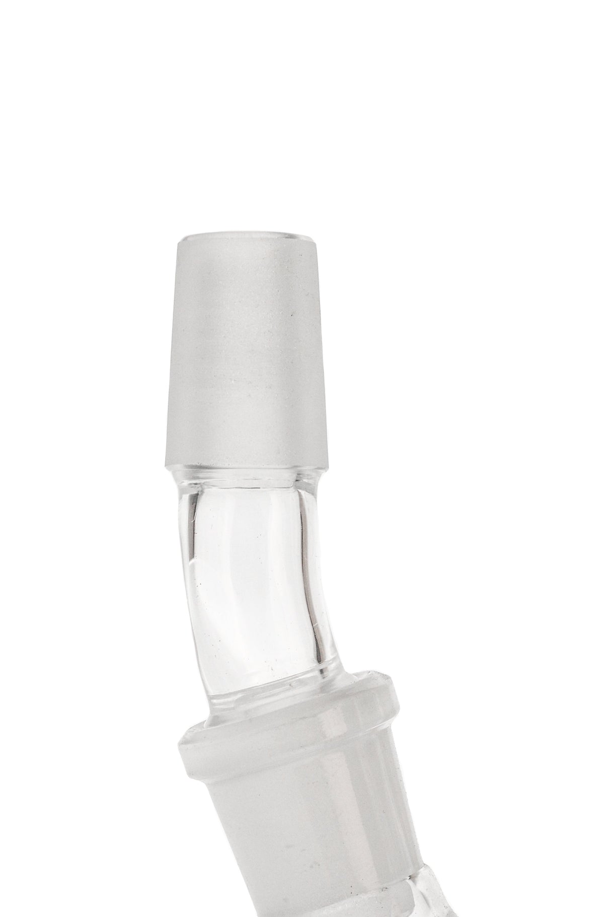TAG - Quartz Angle Adapter for Bongs - Close-up Side View on White Background