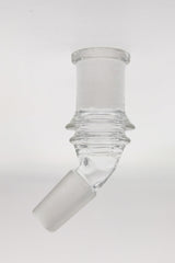 TAG - Clear Quartz Angle Adapter for Bongs - Multiple Angles Available - Front View