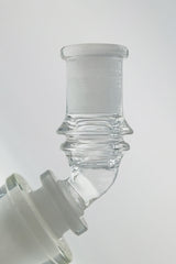TAG - Thick Glass Angle Adapter for Bongs, Clear Quartz, Multiple Joint Sizes Available