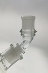 TAG - Clear Quartz Angle Adapter for Bongs - Close-up Side View