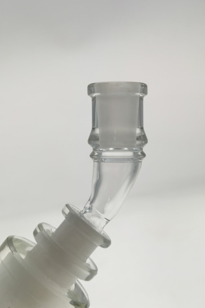 TAG Quartz Angle Adapter for Bongs, Close-up Side View, Fits Multiple Joint Sizes