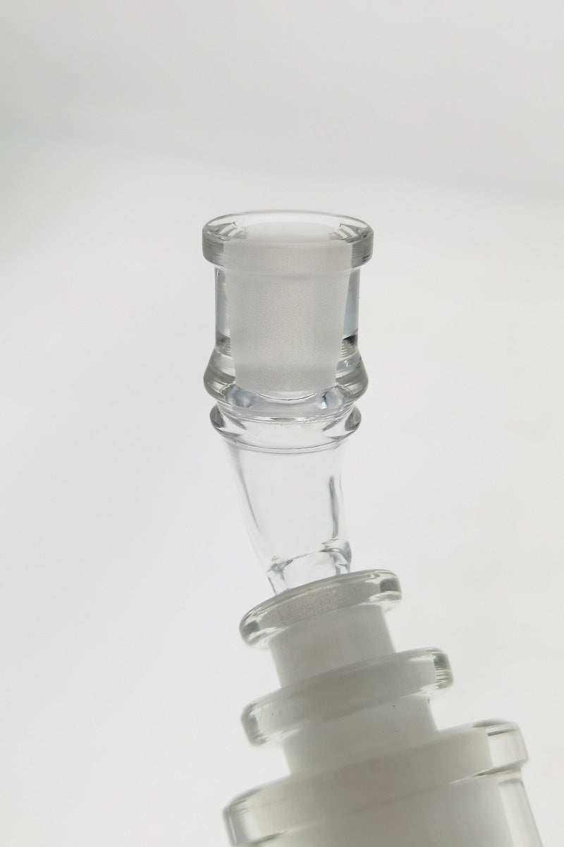 TAG Quartz Angle Adapter for Bongs - Close-up Side View on White Background
