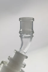 TAG Quartz Angle Adapter for Bongs, showing Male-Female joint connection, side view on gradient background