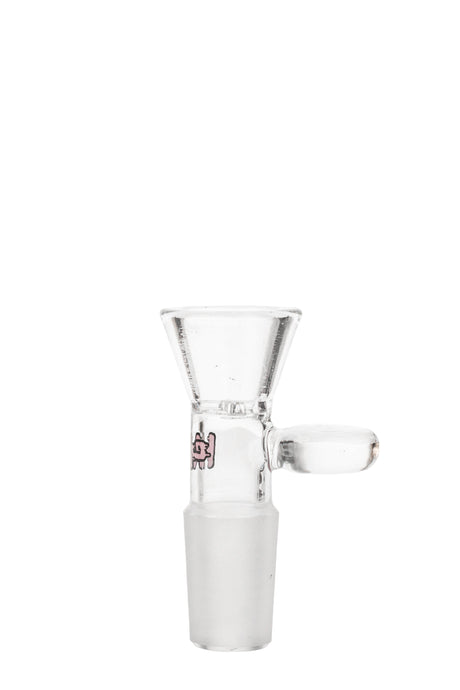 TAG Rasta Colored Bong Bowl with Built-In Screen and Handle, Fits 14-18mm