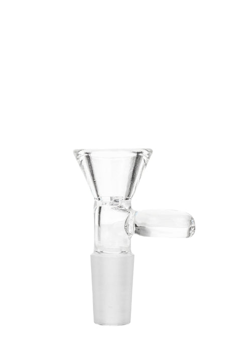 TAG Rasta Tie Dye Glass Bong Bowl with Built-In Screen and Handle, 14mm Joint