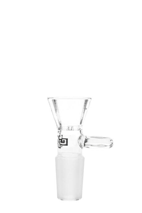 TAG Rasta Tie Dye Bong Bowl with Built-In Screen and Handle, 14mm Joint, Front View