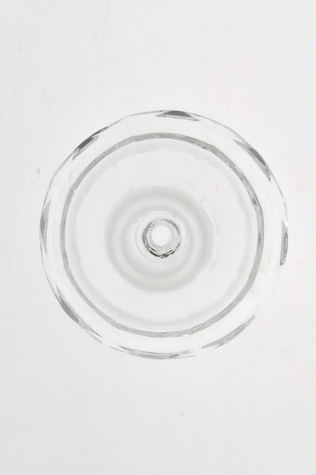 TAG Diamond Glass Bong Bowl, Top View, Female Joint, Fits 14-14.5mm and 18-19mm