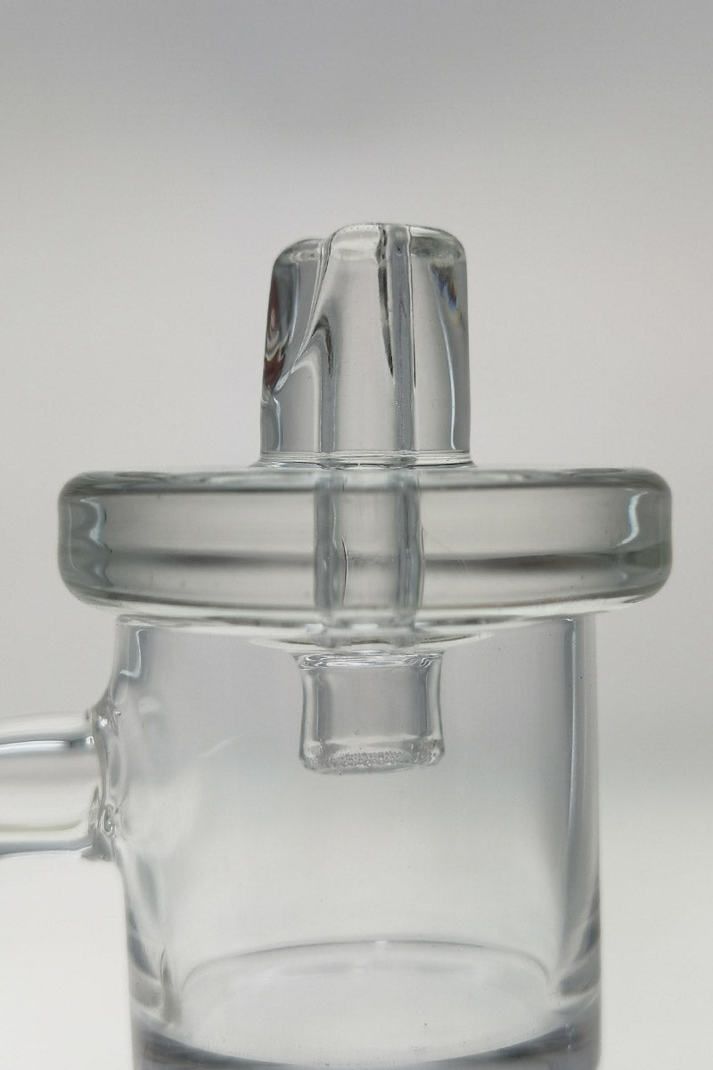 TAG Quartz Banger Carb Cap with Directional Air-Flow and Handle - Close-Up