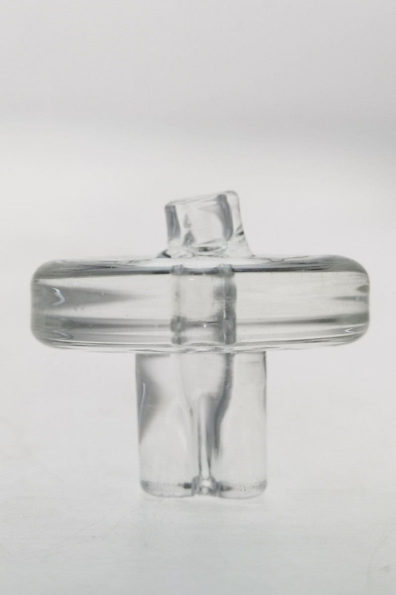 TAG Quartz Banger Carb Cap with Directional Air-Flow and Handle, Front View