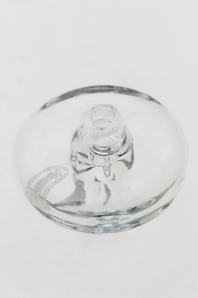 TAG Quartz Banger Carb Cap with Directional Air-Flow and Handle, Top View