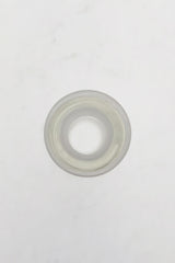 TAG Double Female Fitting Adapter for Bongs, 14mm to 10mm, Top View on White Background